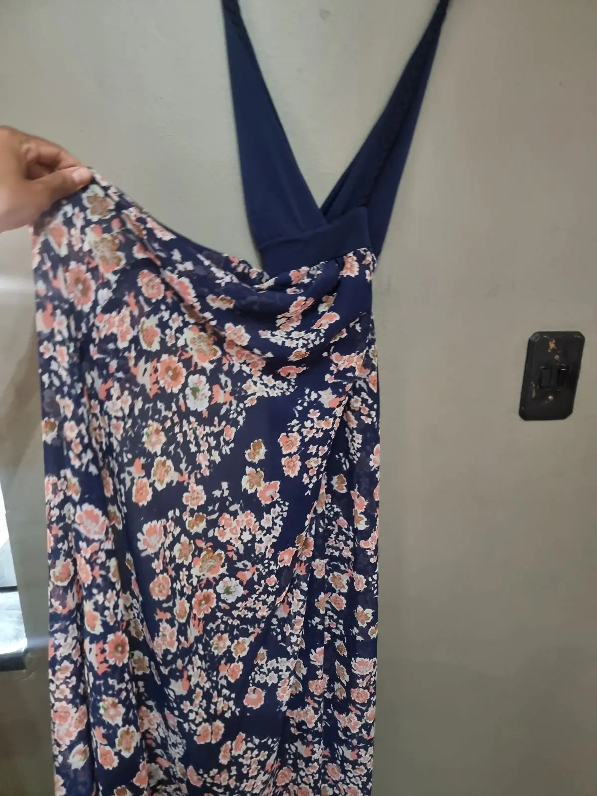 YDE Blue Floral Maxi Dress