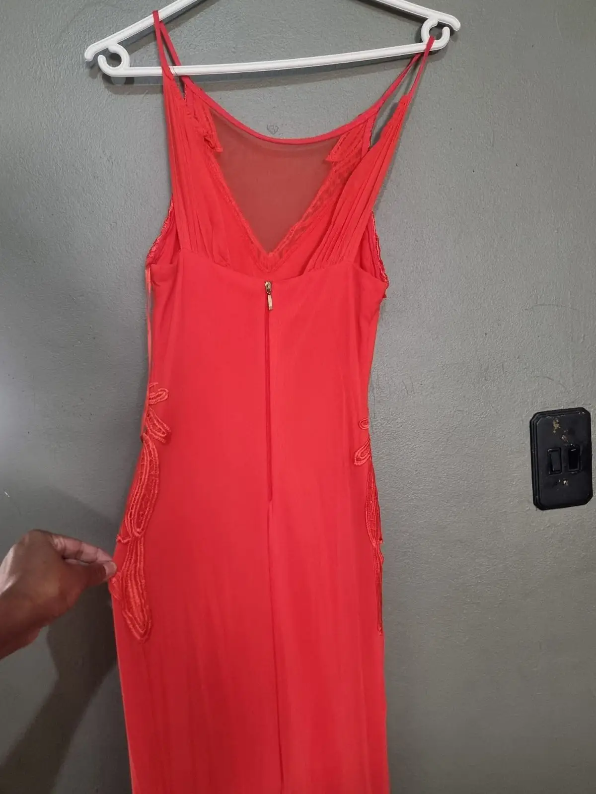 YDE Orange Long Evening Dress