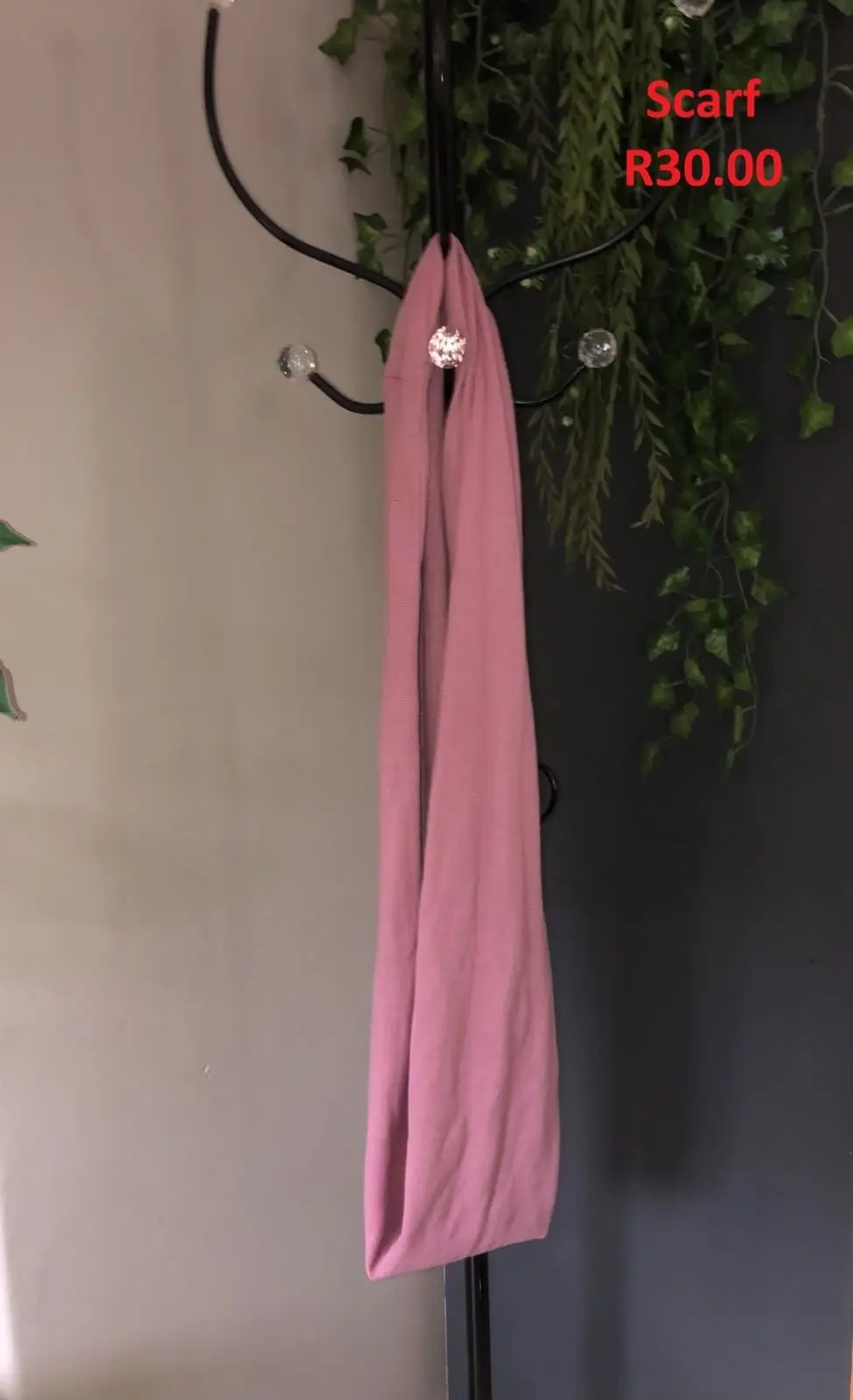Pink Loop Scarf