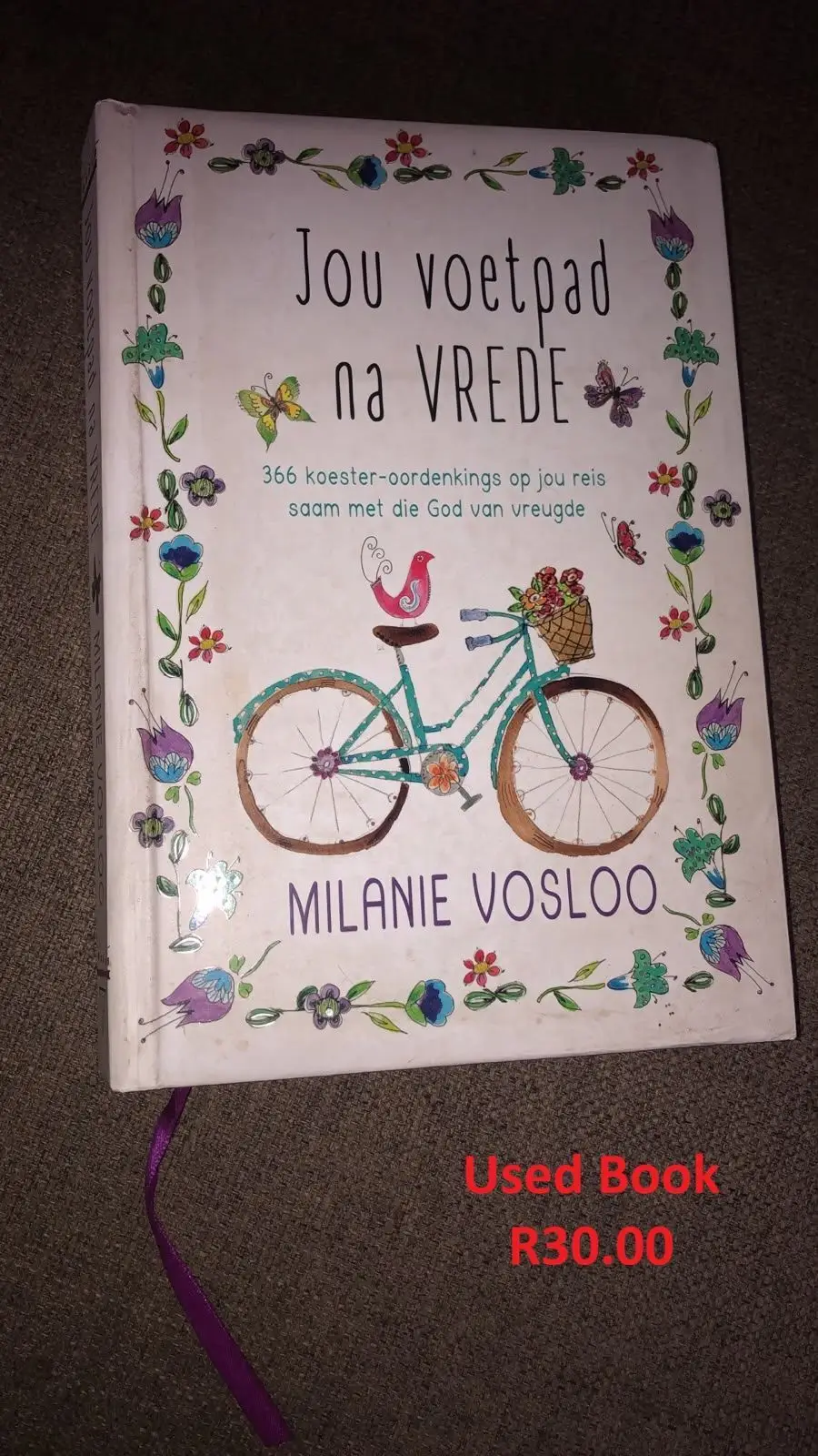 Jou Voetpad na Vrede by Milanie Vosloo Devotional Book