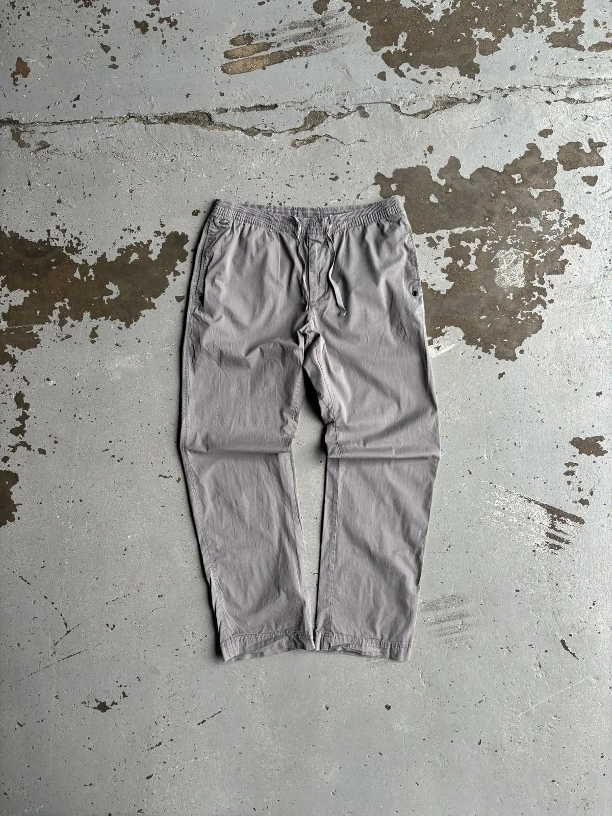 Lacoste Grey Casual Trousers