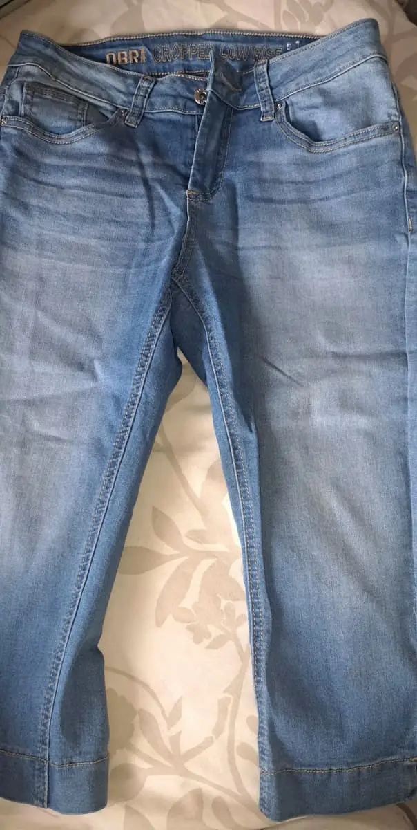 Truworths OBR Denim -crop low rise & 3/4 leg.