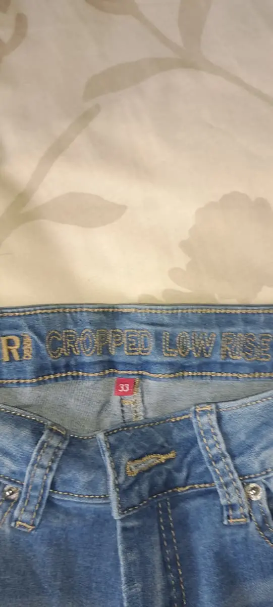 OBR Denim -crop low rise & 3/4 leg.