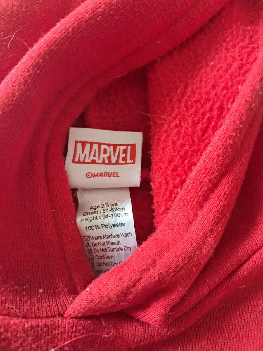 Marvel Spider-Man Kids 2-Piece Tracksuit Set – Age 2–3 Years