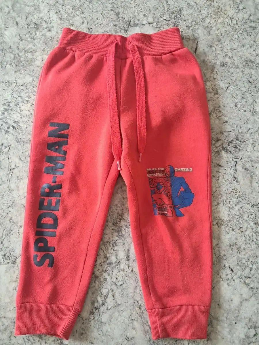 Marvel Spider-Man Kids 2-Piece Tracksuit Set – Age 2–3 Years