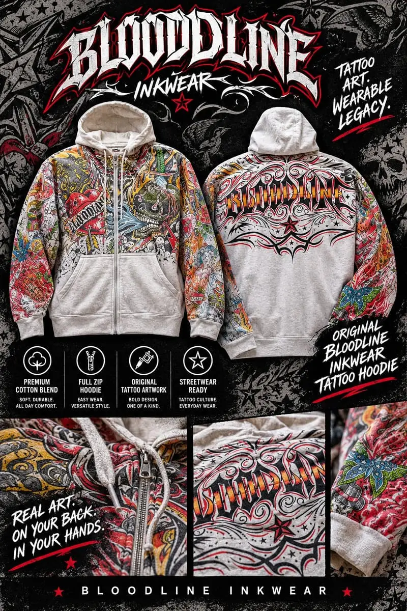 Bloodline Inkwear Original Bloodline Inkwear hoodie