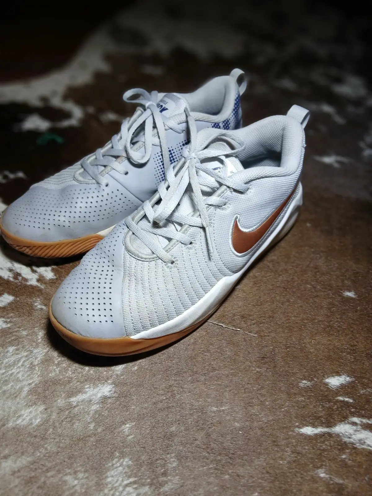 Nike Grey Gum Sole Training Sneakers