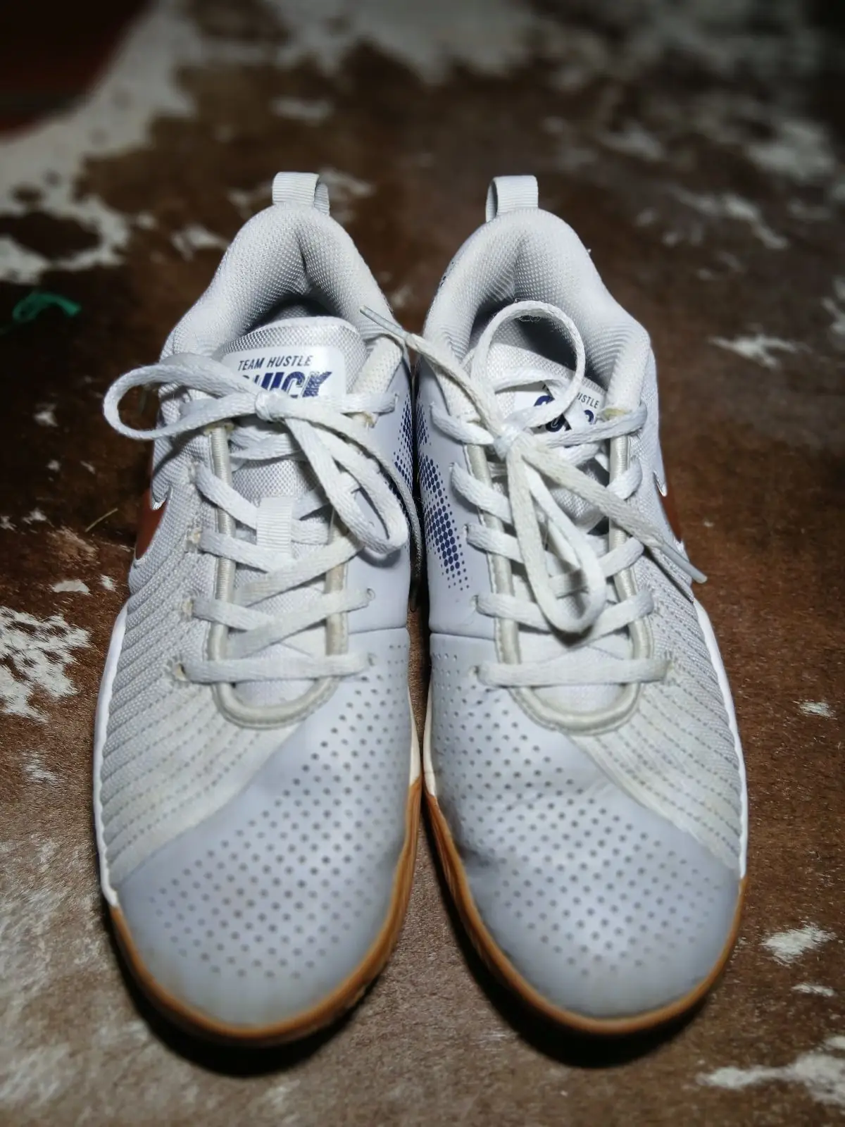 Nike Grey Gum Sole Training Sneakers