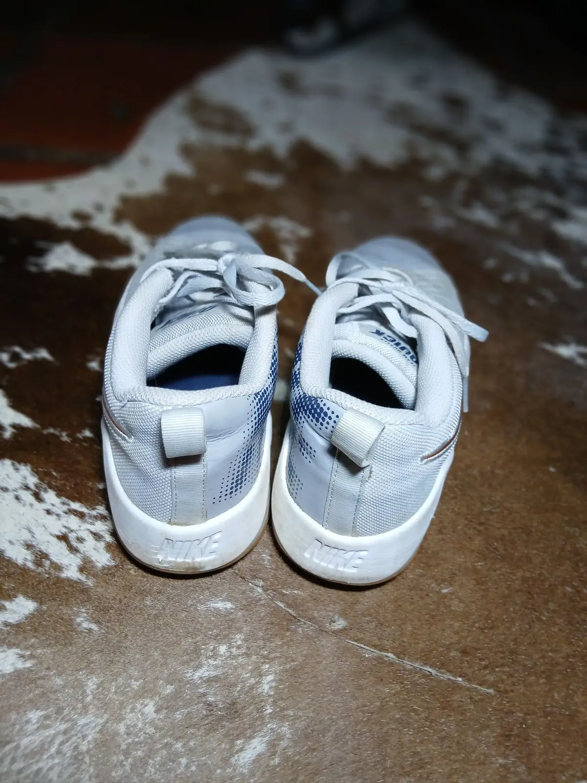Nike Grey Gum Sole Training Sneakers