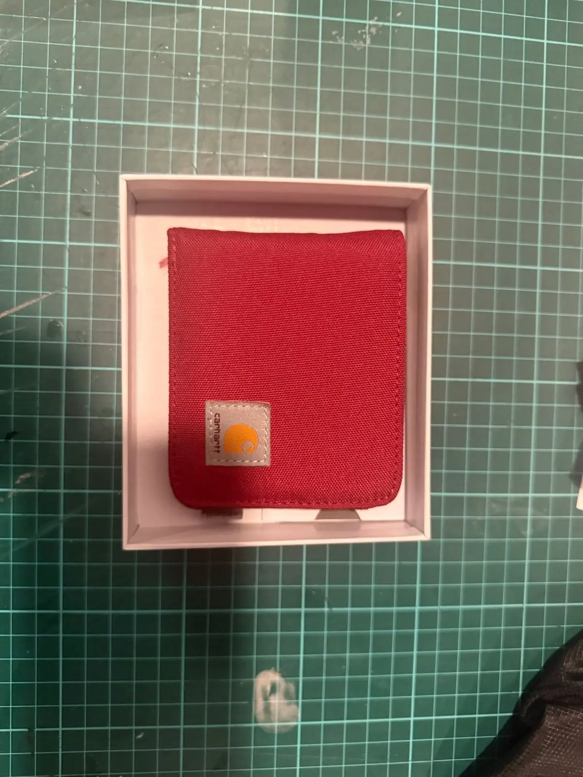 Carhartt Red Canvas Wallet