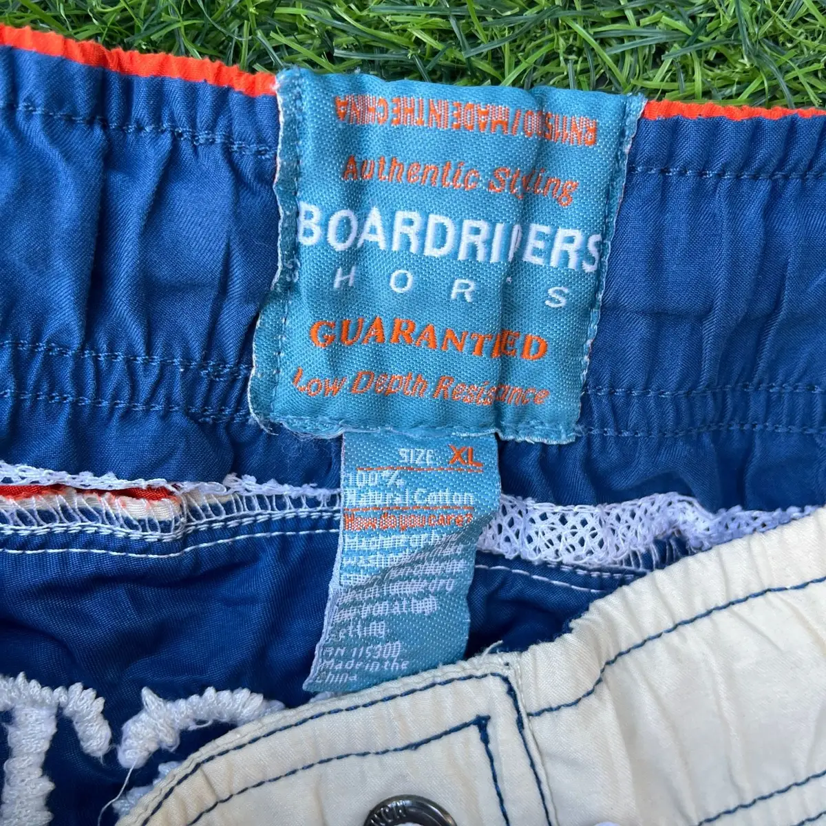 Bench Board Shorts Beige Blue Red XL