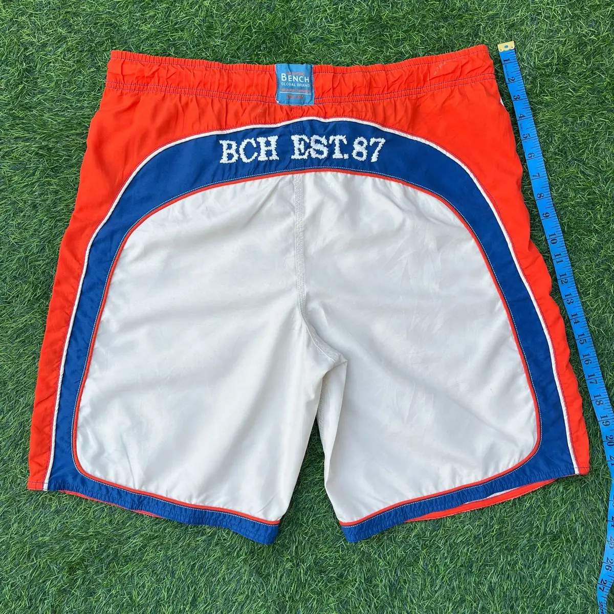 Bench Board Shorts Beige Blue Red XL