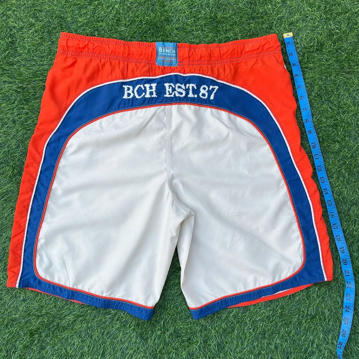 Bench Board Shorts Beige Blue Red XL