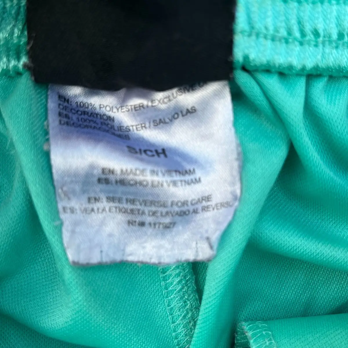 Teal Athletic Basketball Shorts Size S