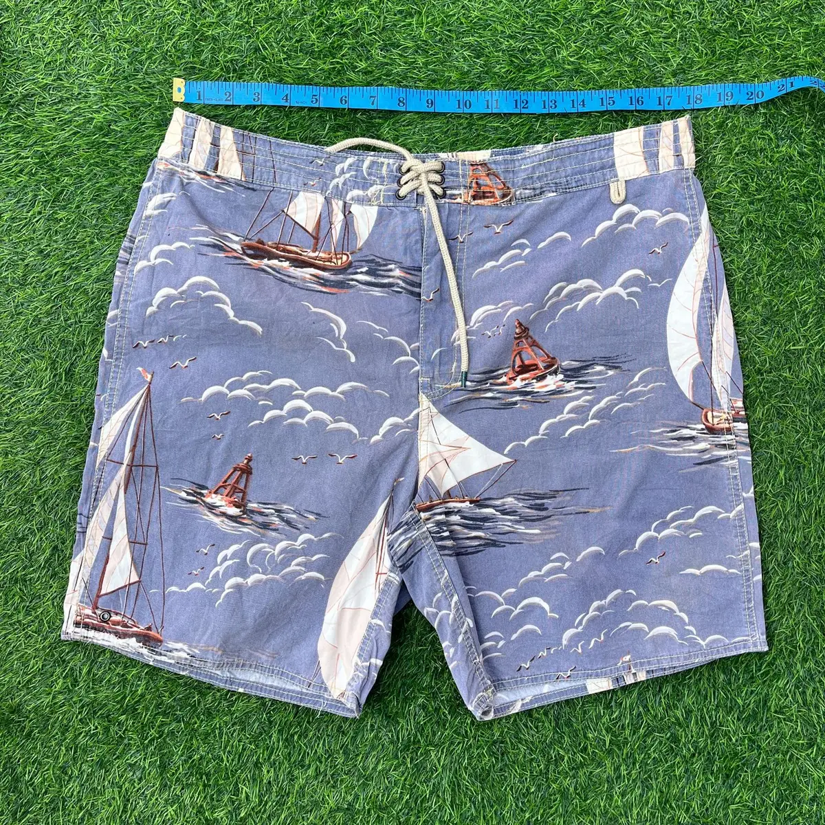 Ralph Lauren Nautical Print Swim Shorts