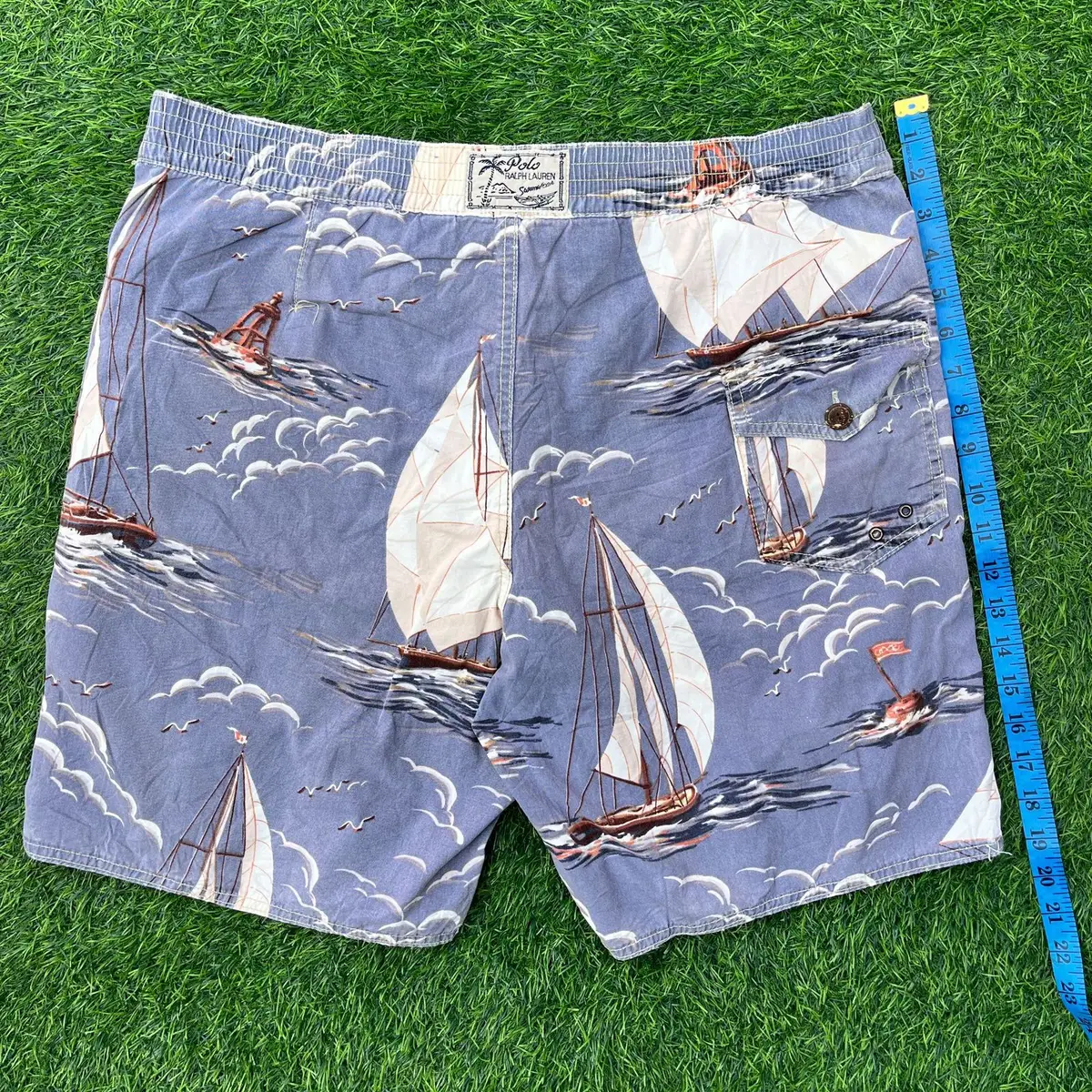 Ralph Lauren Nautical Print Swim Shorts