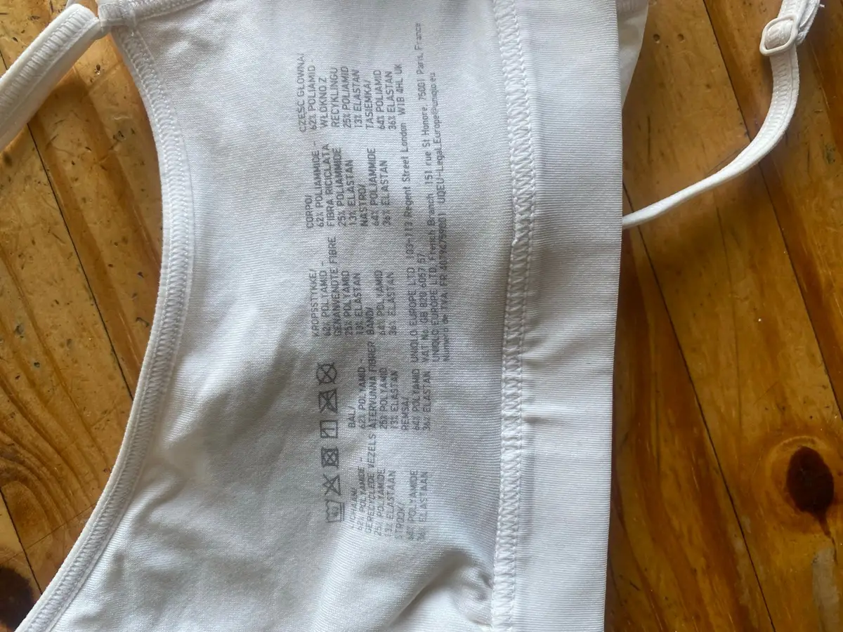Uniqlo Cream Bralette Size S