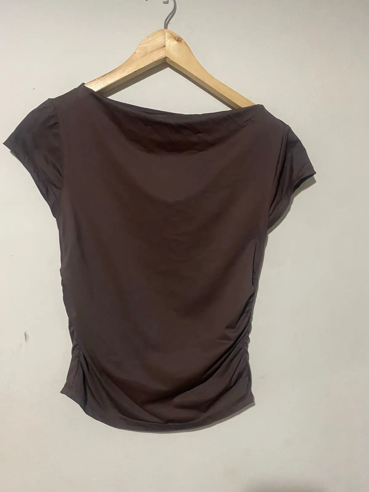 Mr Price Brown Short Sleeve Top Medium