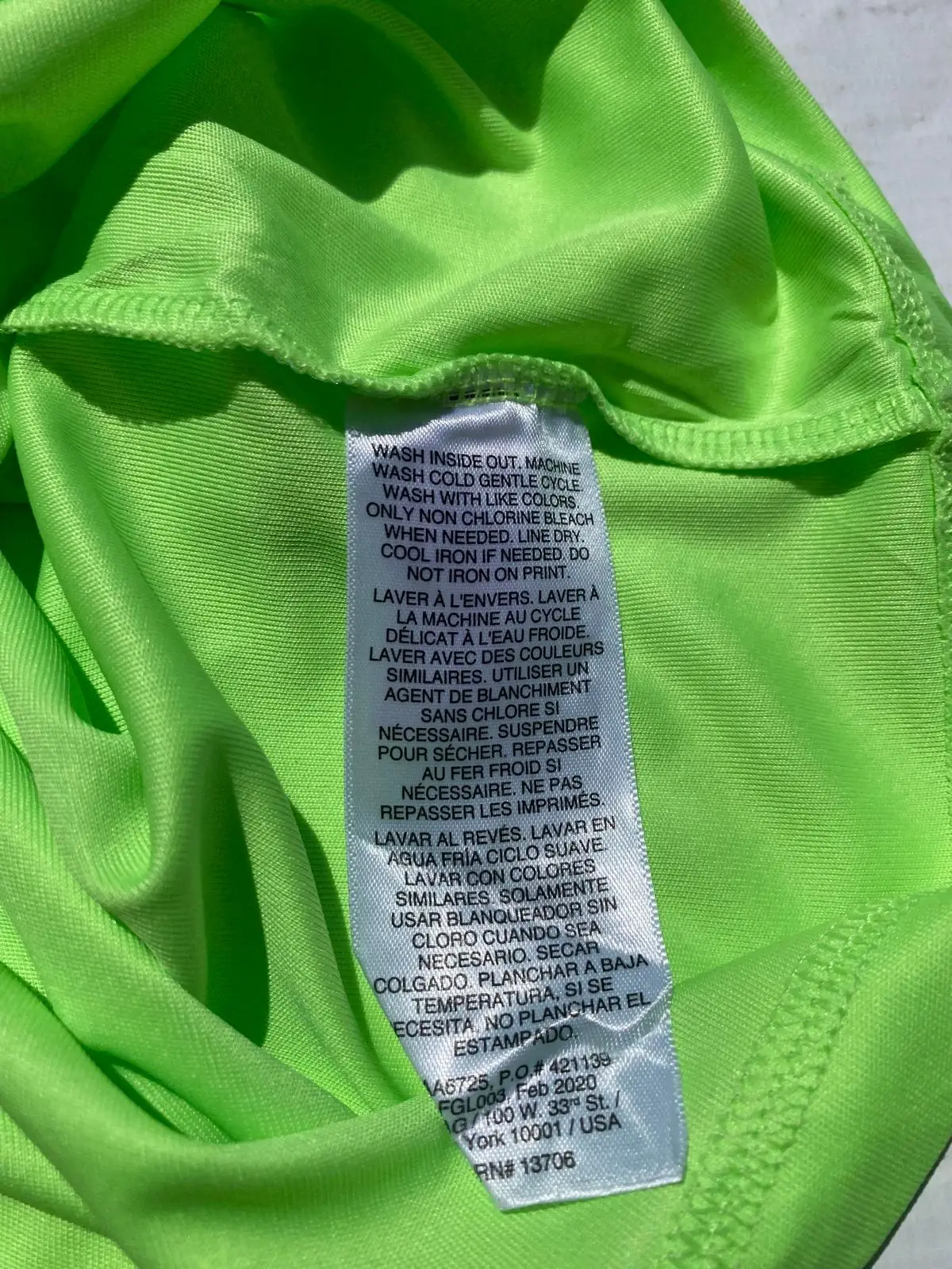 Adidas Neon Green Graphic T-Shirt
