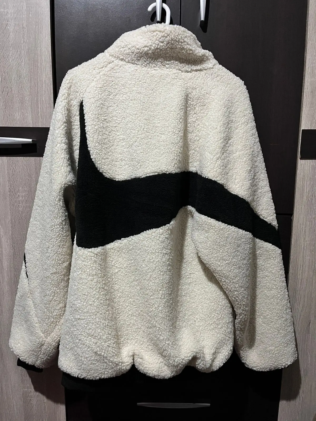 Nike Big Swoosh Sherpa Fleece Jacket