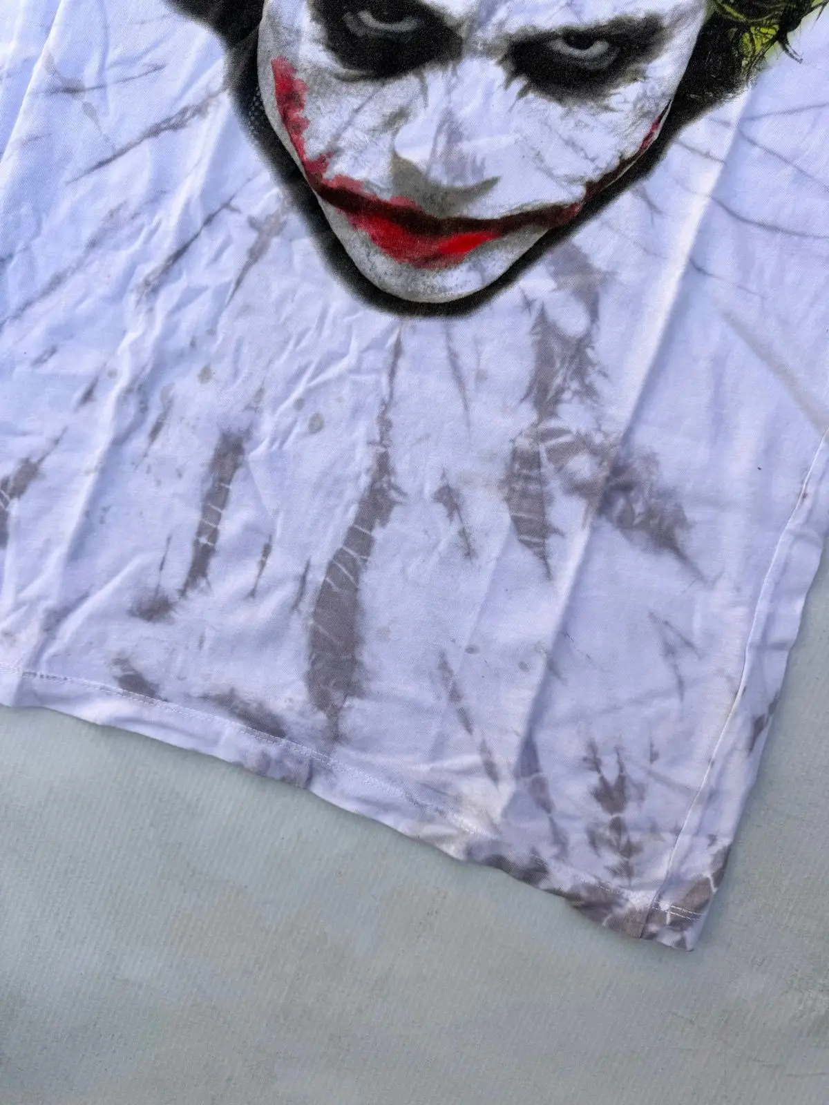 The Dark Knight Joker Graphic Tie-Dye T-Shirt
