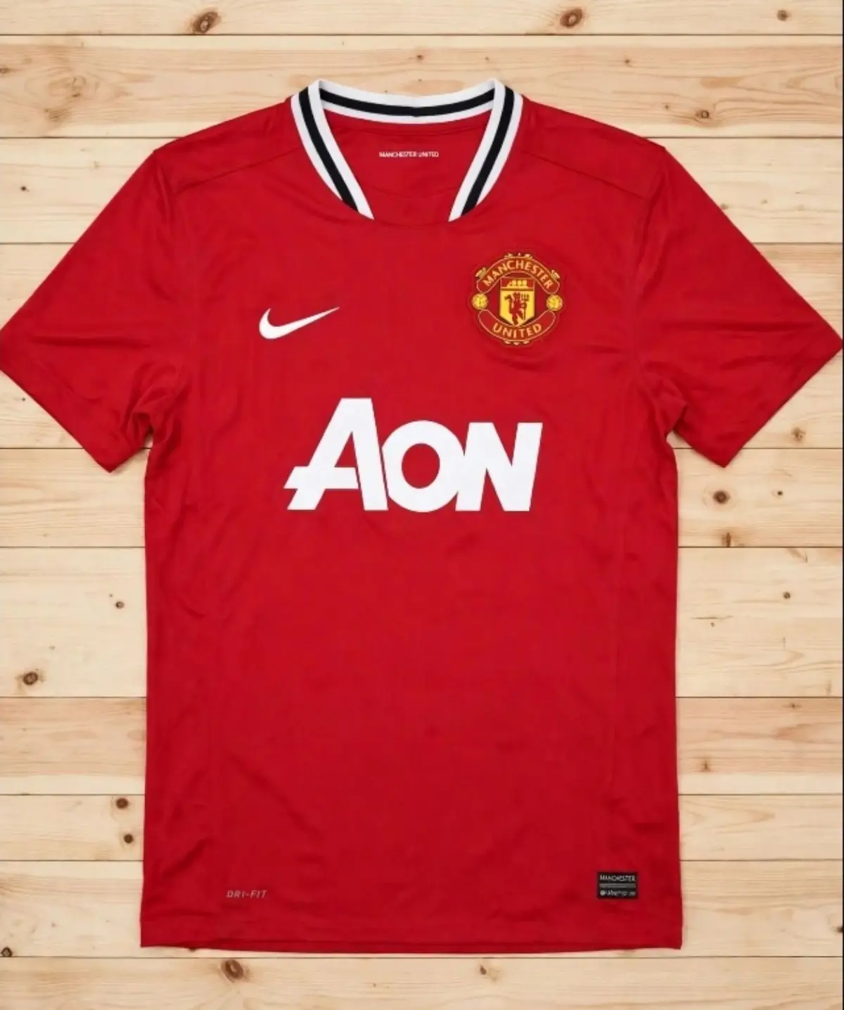 Nike Manchester United Aon Red Football Jersey