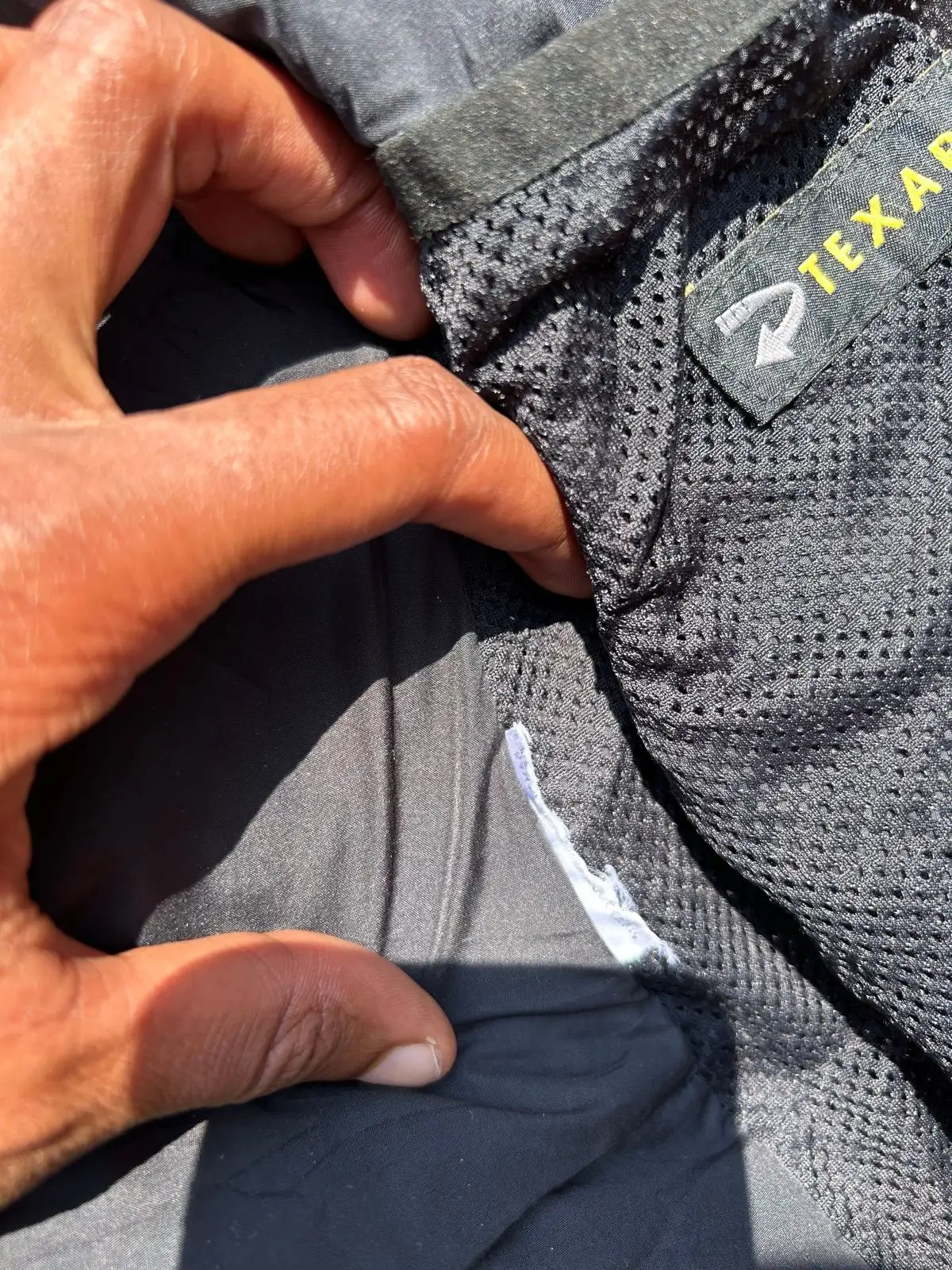Jack Wolfskin Texapore Black Hooded Jacket