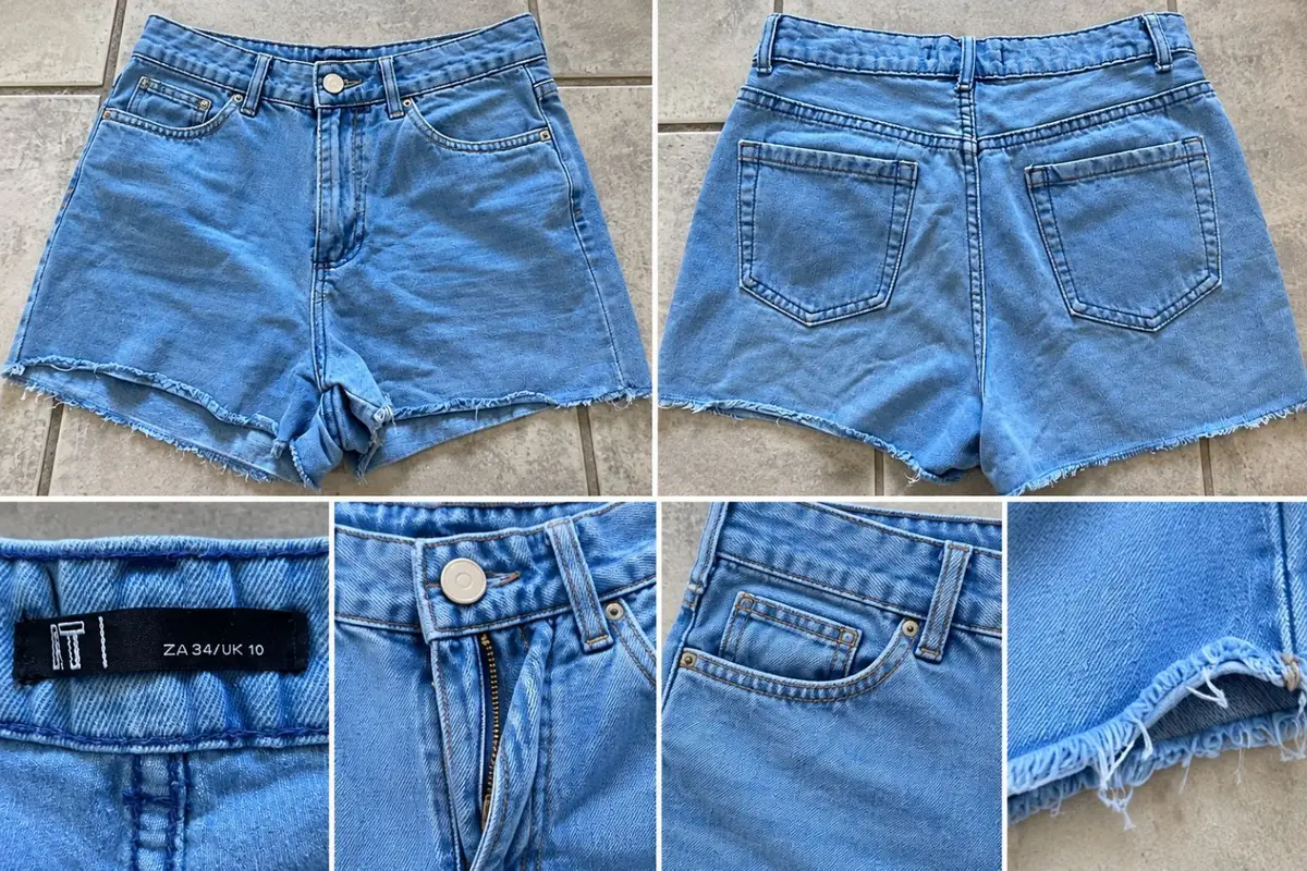Mr Price Light Wash Denim Shorts