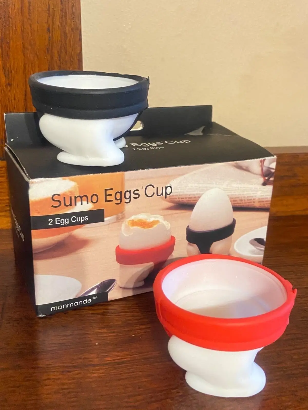 Manmande Sumo Eggs Cup Set of 2