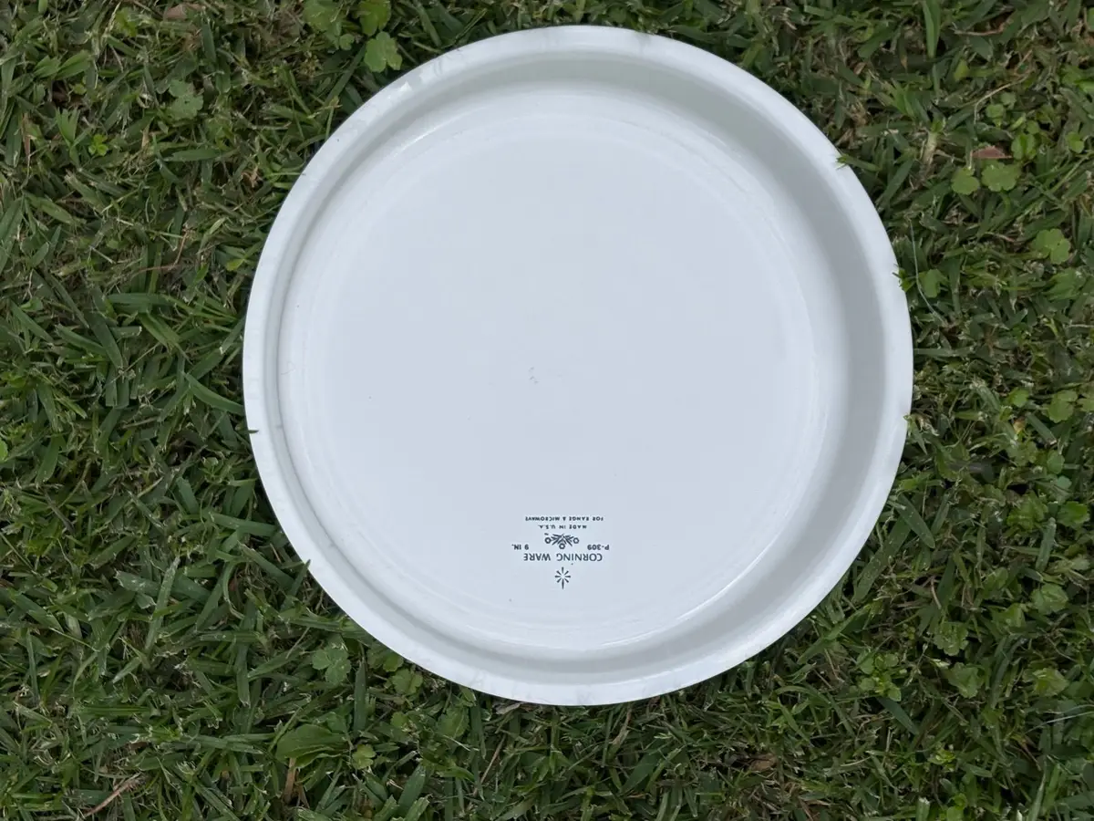 Corelle Blue Cornflower Pie Dish