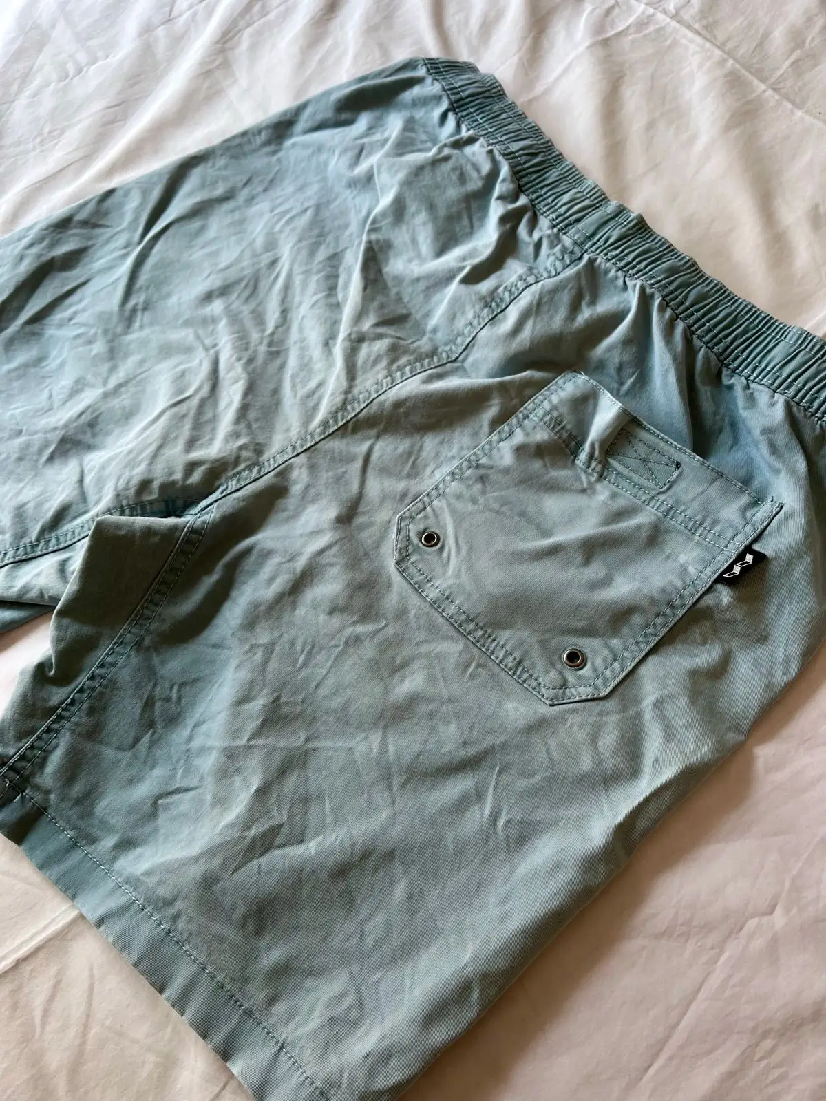 Cotton On Light Blue Drawstring Shorts