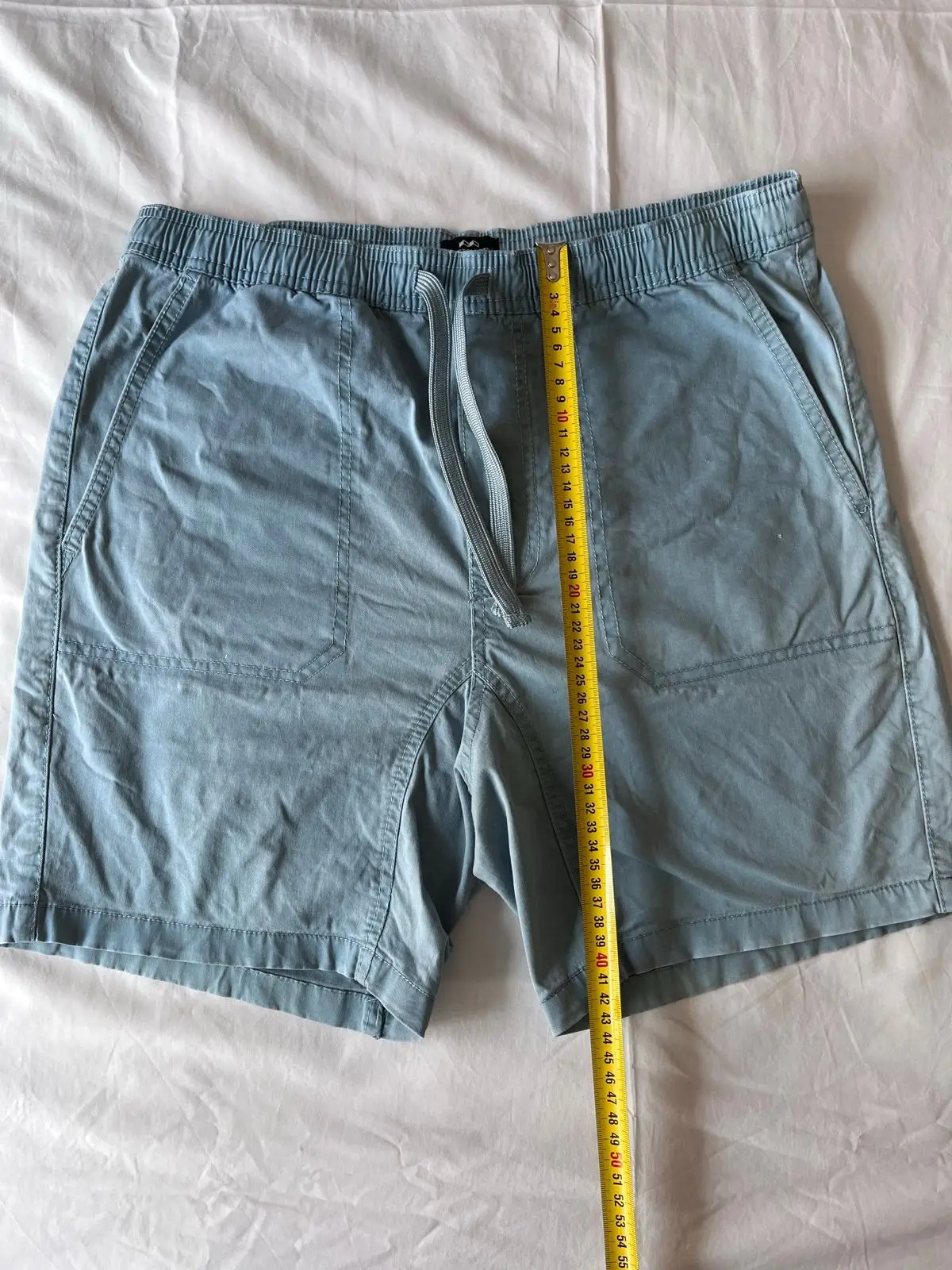 Cotton On Light Blue Drawstring Shorts