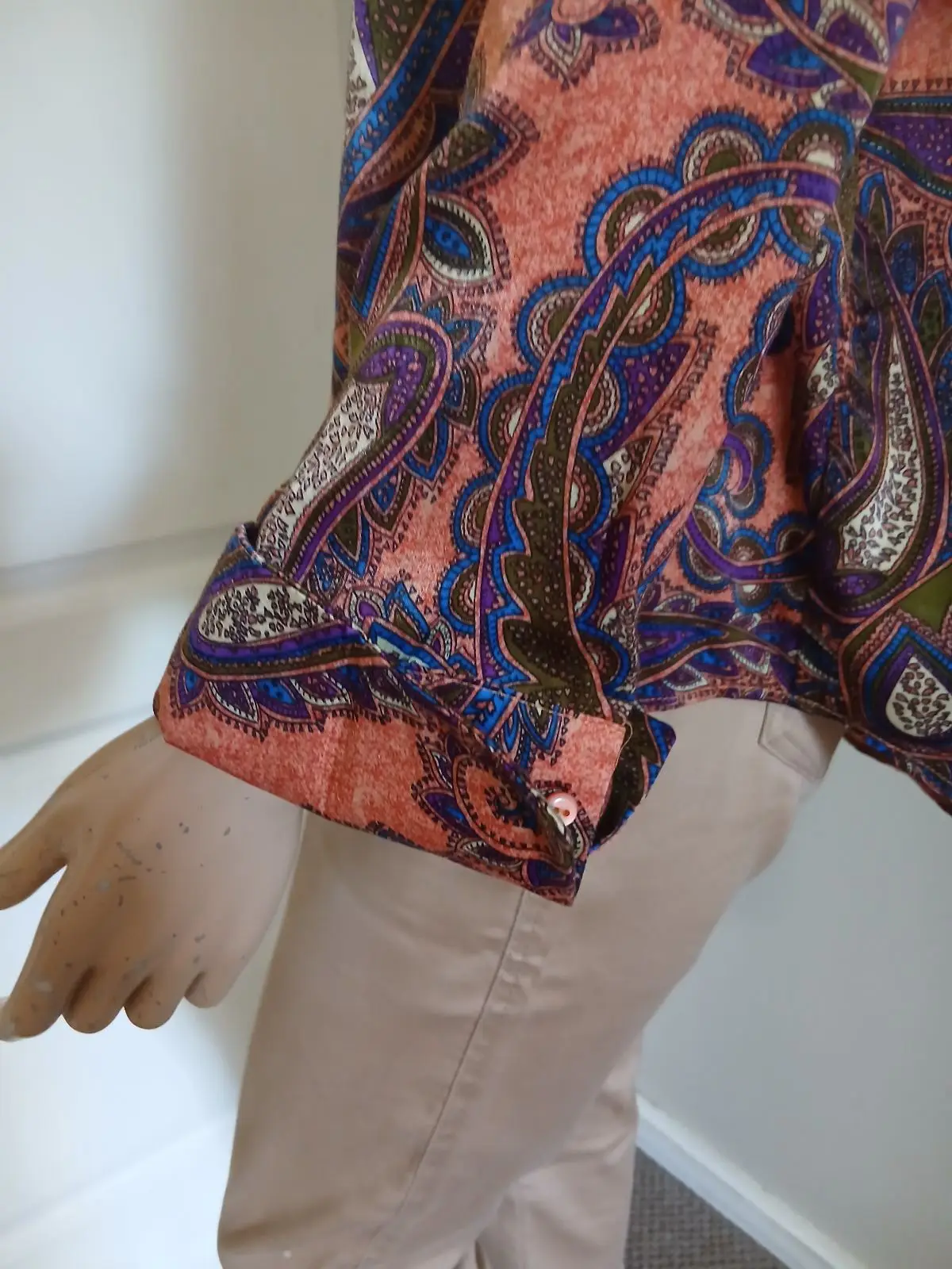 Foschini Paisley Print Long Sleeve Blouse