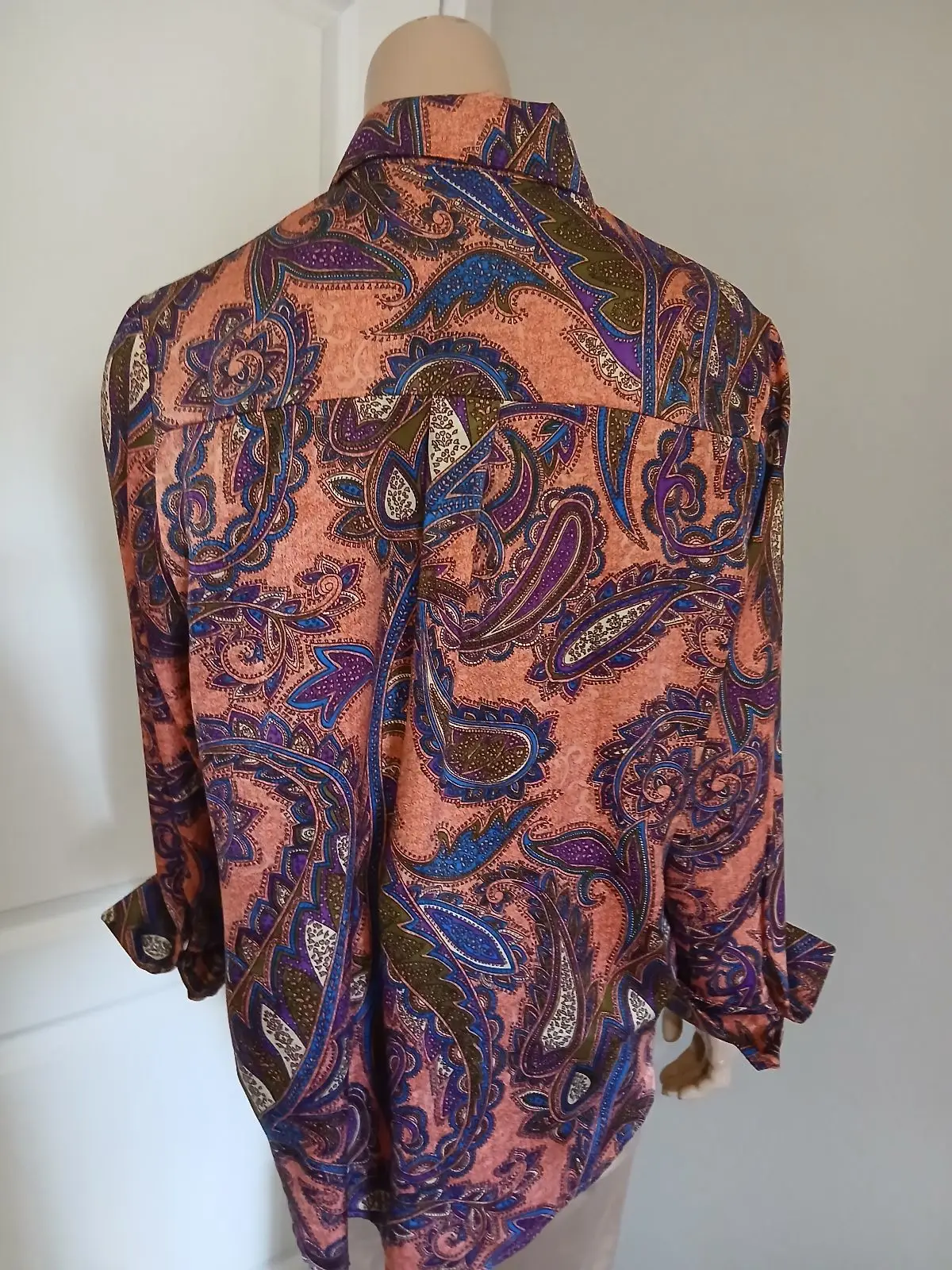 Foschini Paisley Print Long Sleeve Blouse