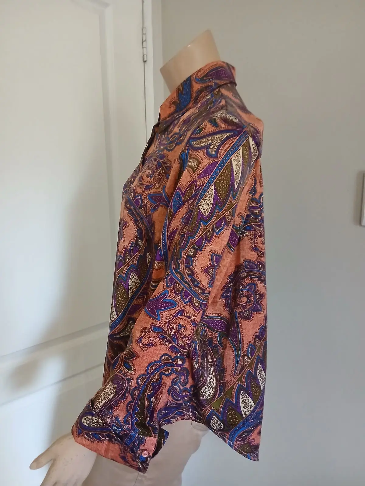 Foschini Paisley Print Long Sleeve Blouse