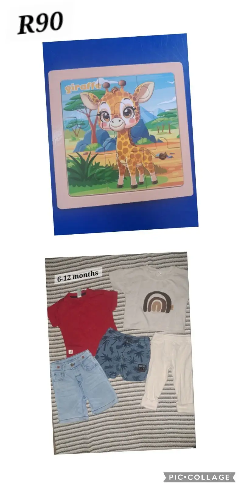 Wooden Giraffe Jigsaw Puzzle
