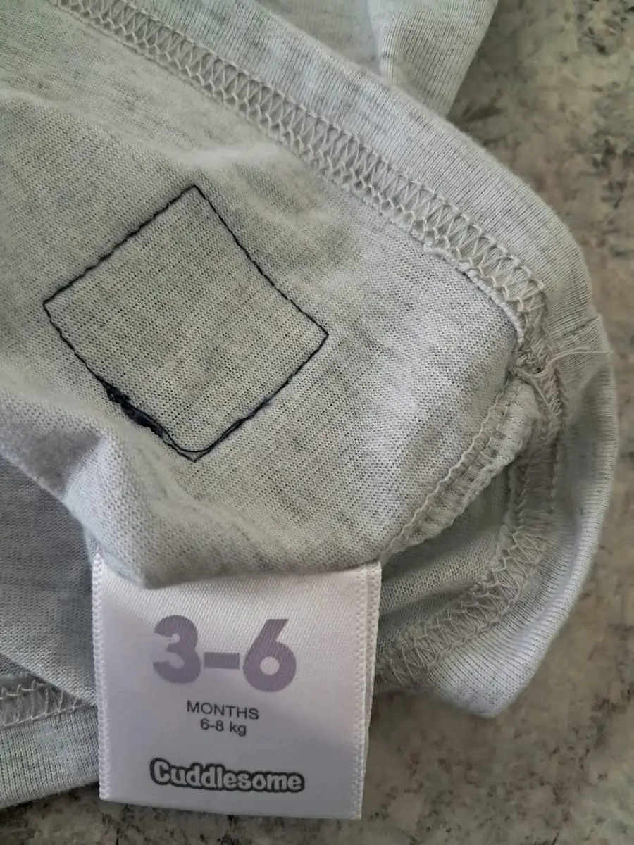 👕 Cuddlesome "Legend" Long Sleeve Baby Top – 3–6 Months