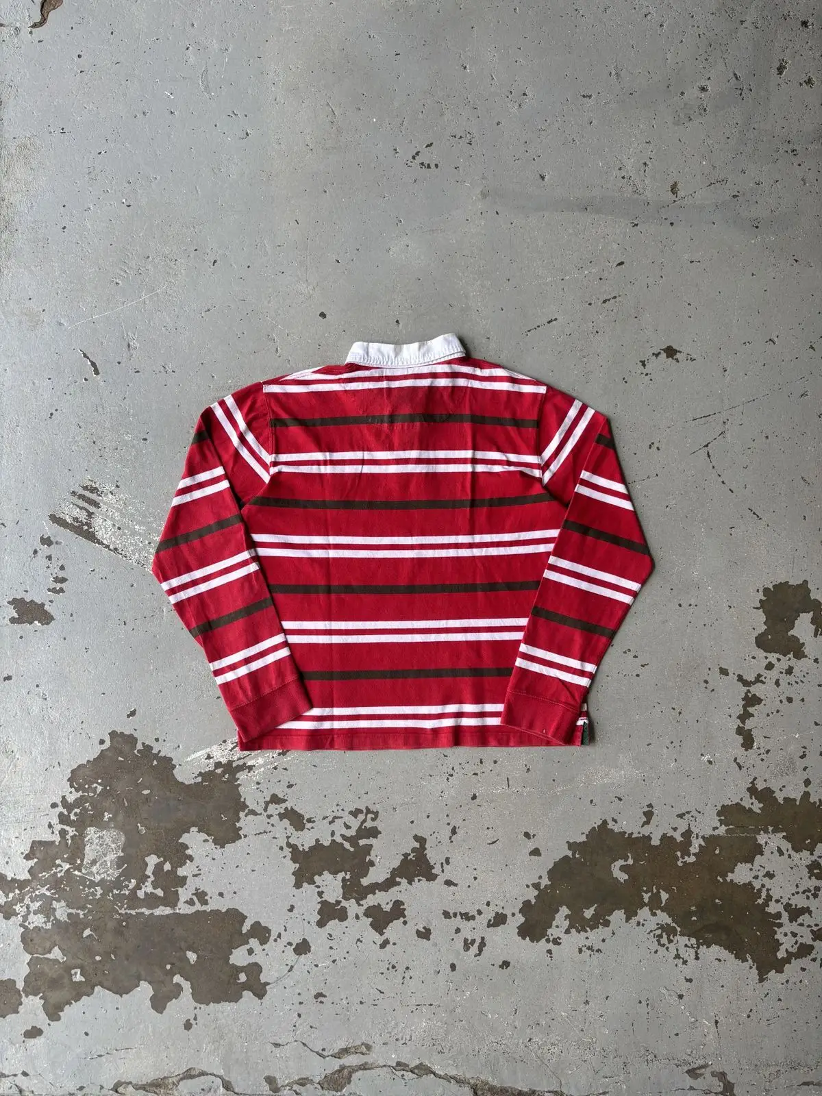 Timberland Striped Long Sleeve Rugby Shirt