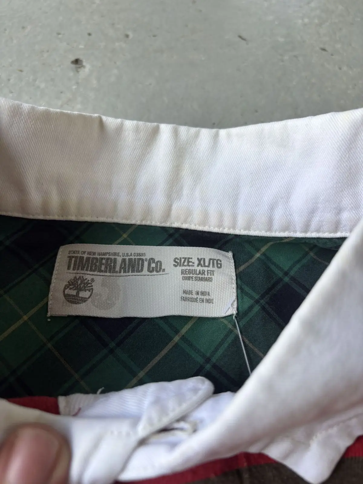 Timberland Striped Long Sleeve Rugby Shirt