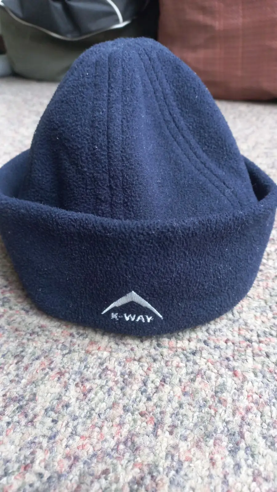 K-Way Navy Fleece Beanie
