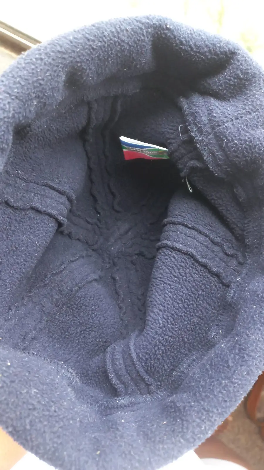 K-Way Navy Fleece Beanie
