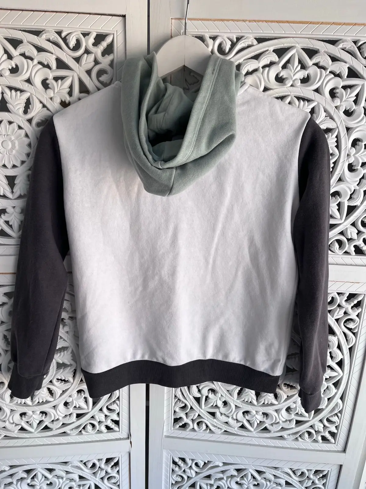 H&M Colorblock Zip-Up Hoodie 6-8Y
