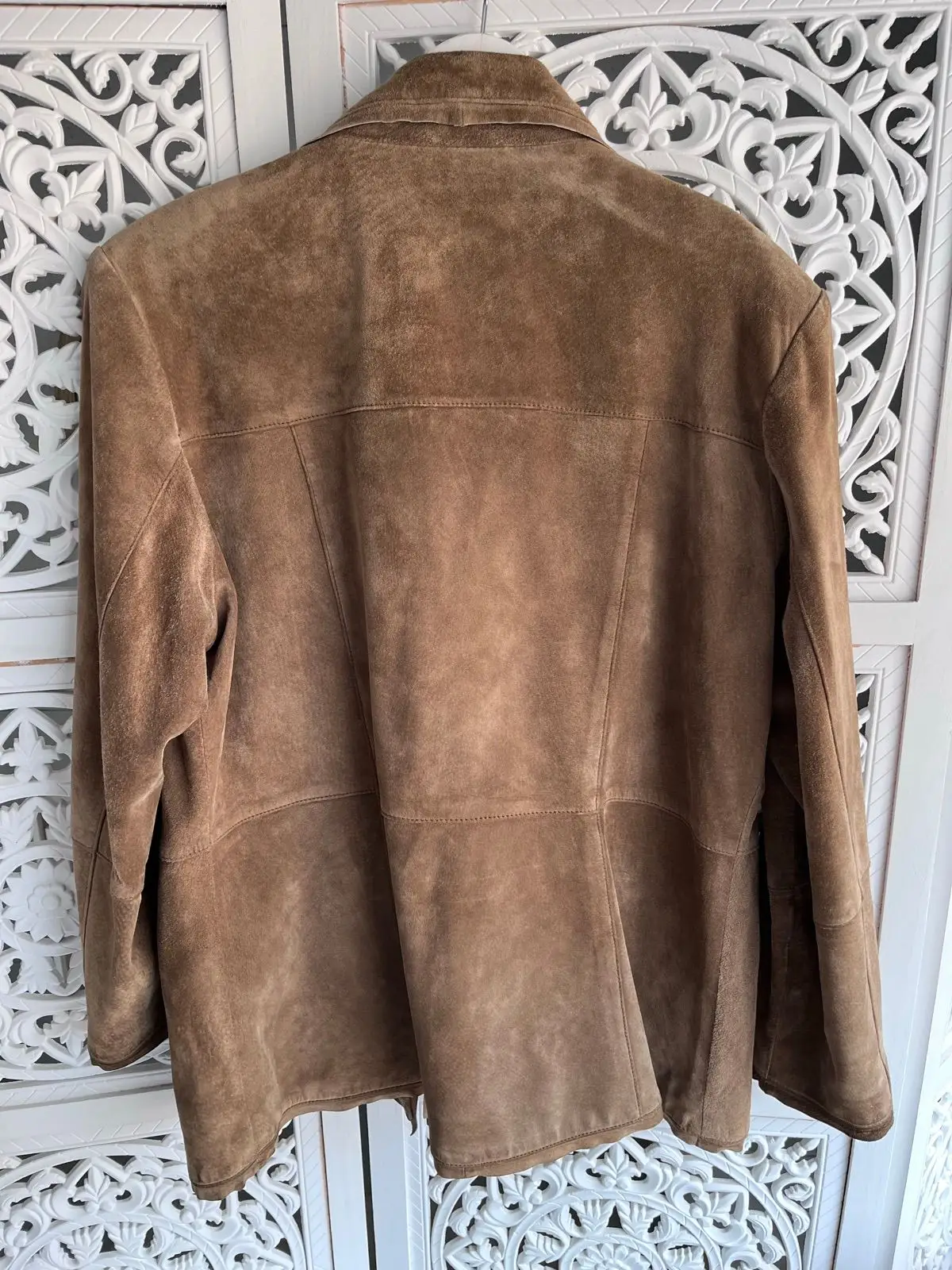 Woolworths Genuine Suede Brown Jacket Size 16