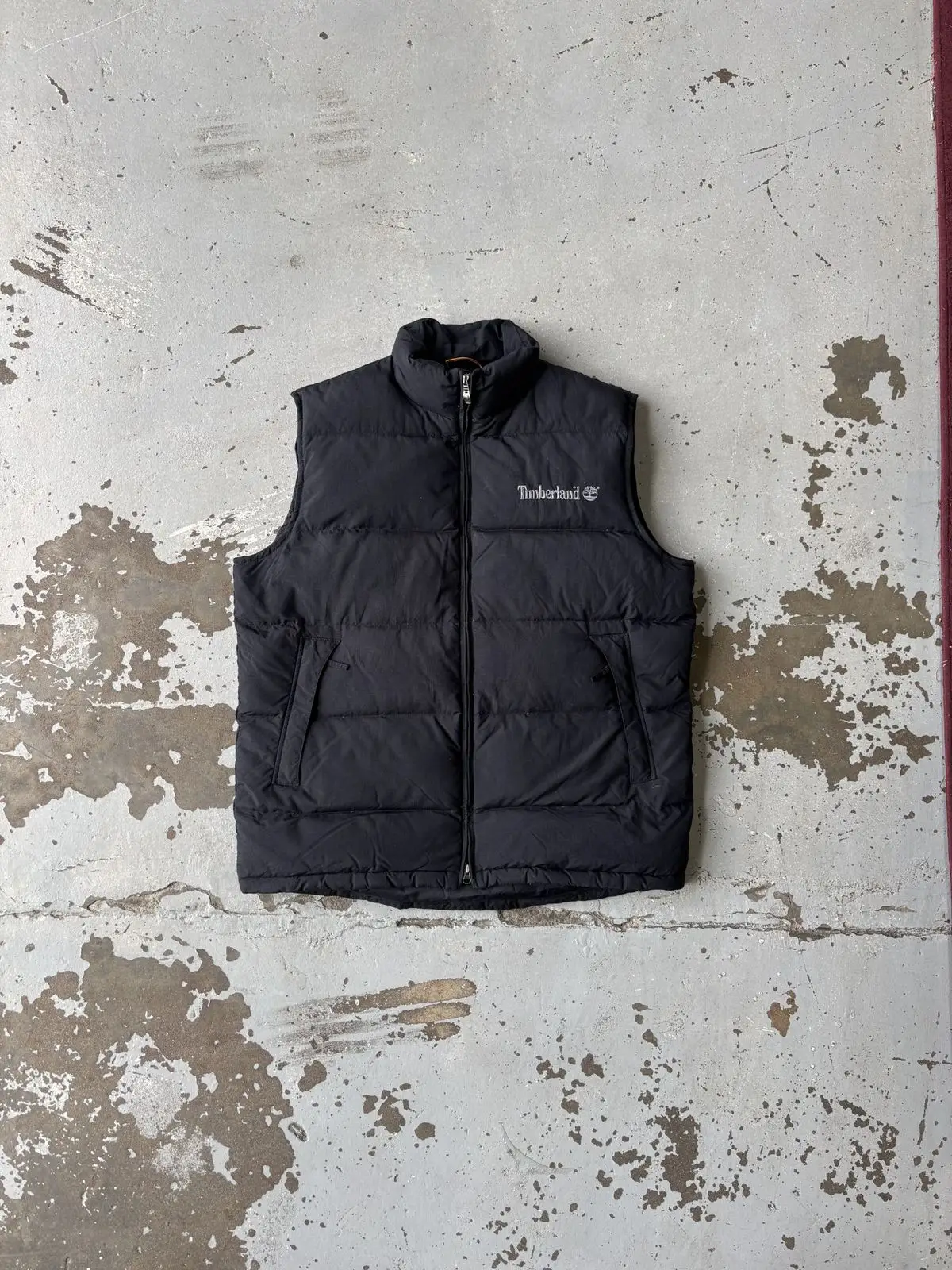 Timberland Black Puffer Vest