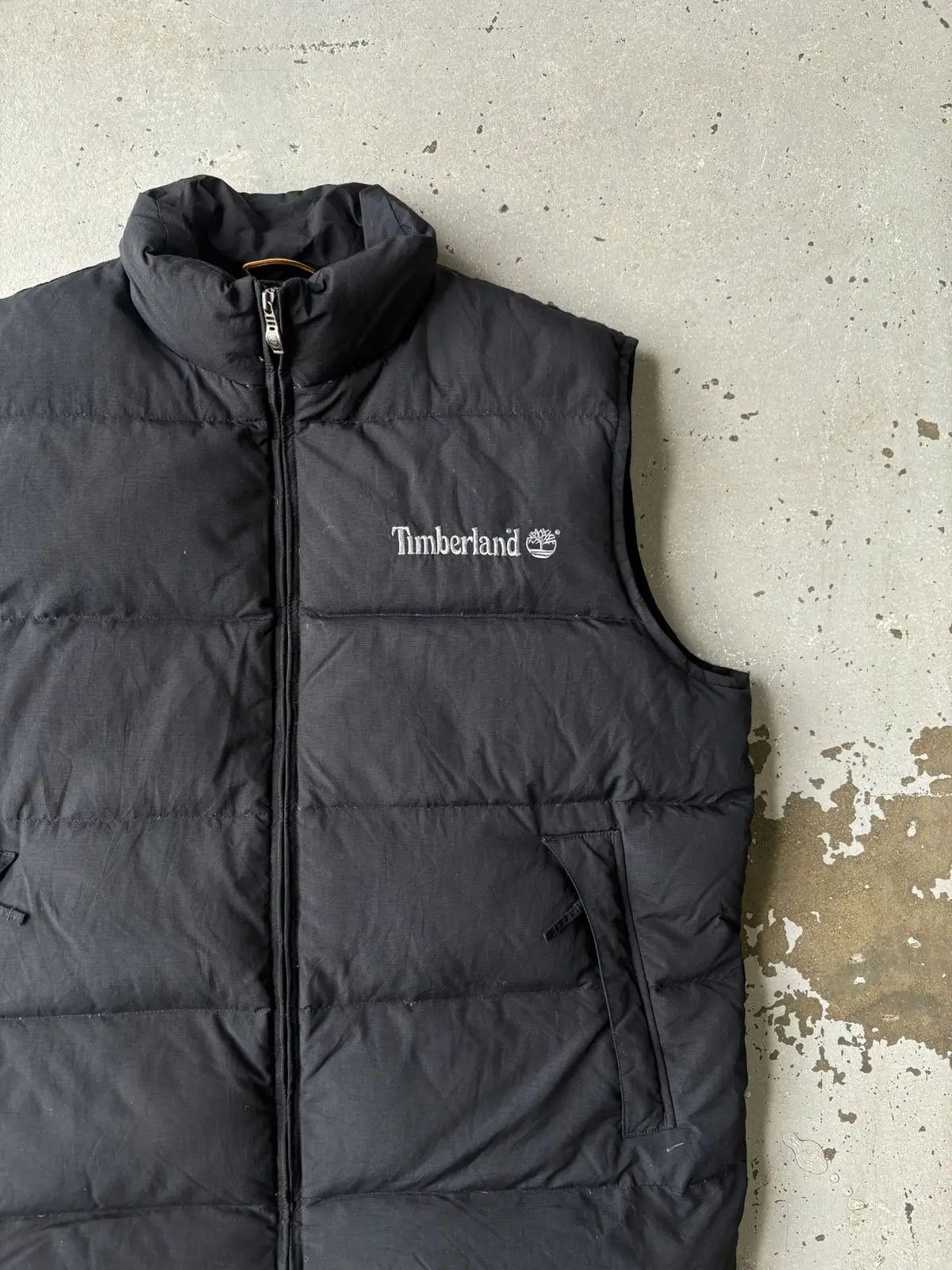 Timberland Black Puffer Vest