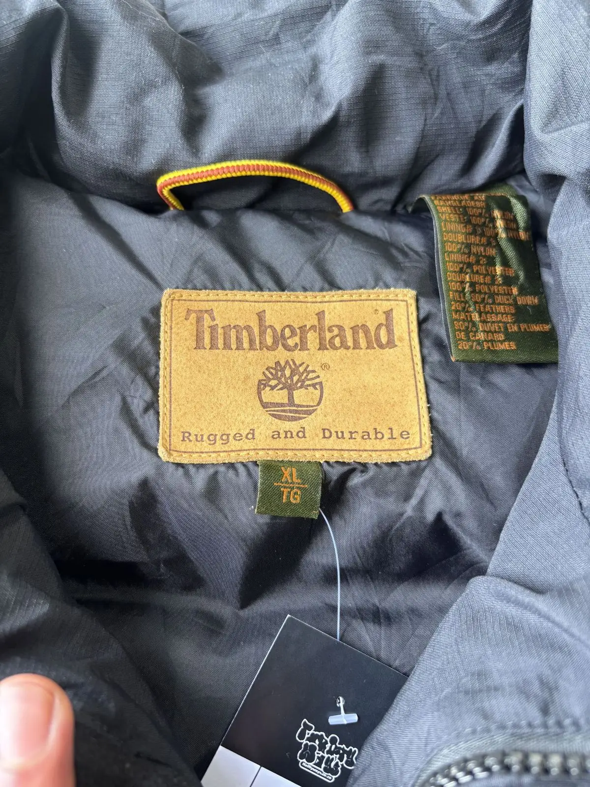 Timberland Black Puffer Vest