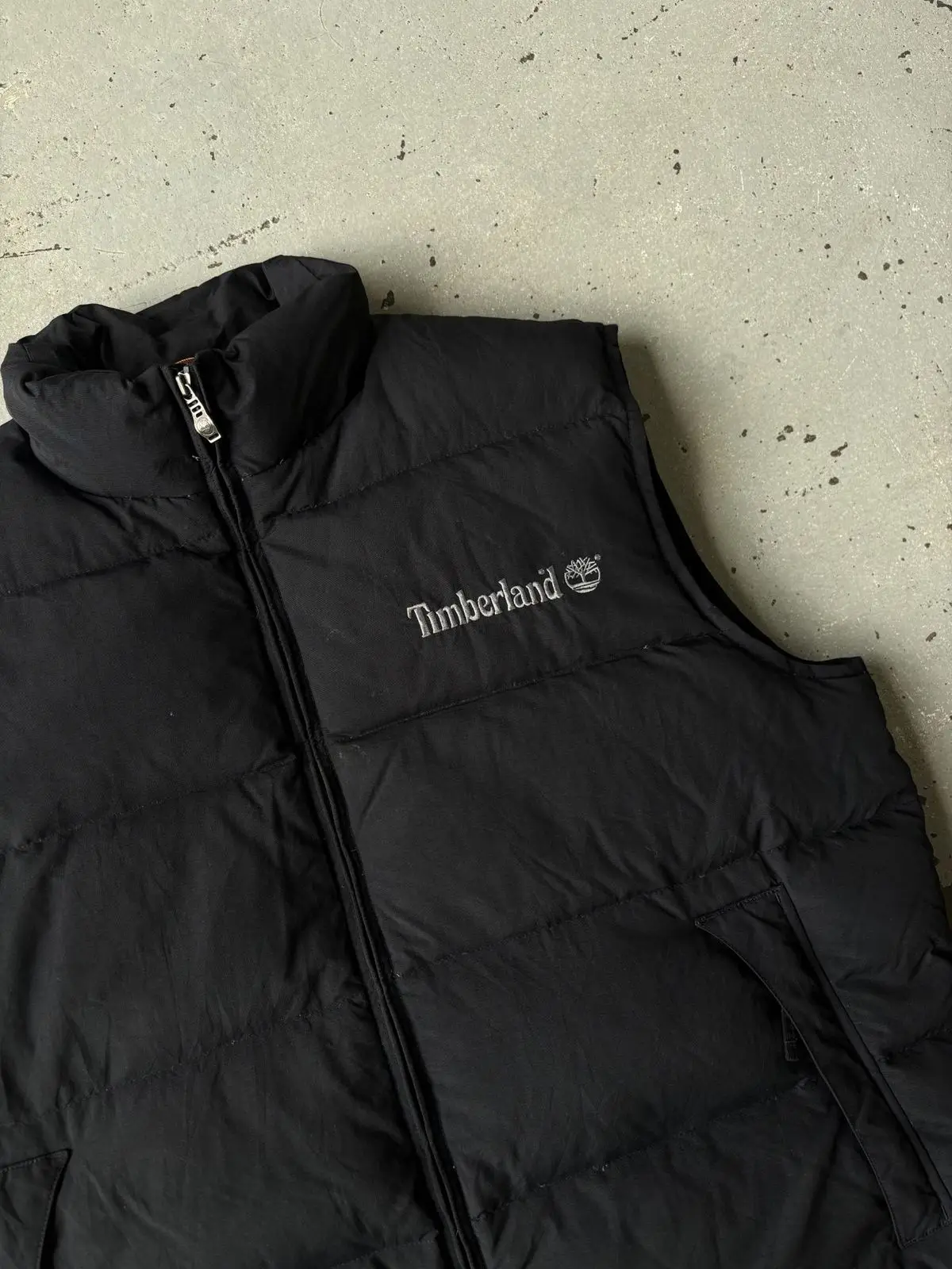 Timberland Black Puffer Vest