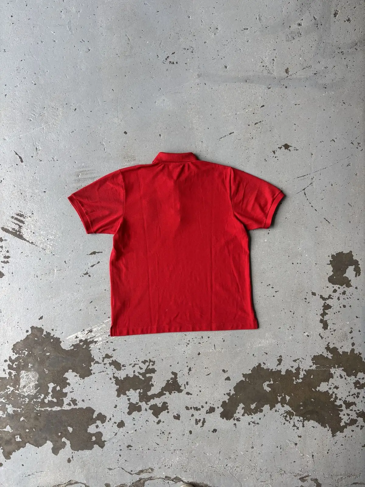 Lacoste Red Snoopy Graphic Polo Shirt