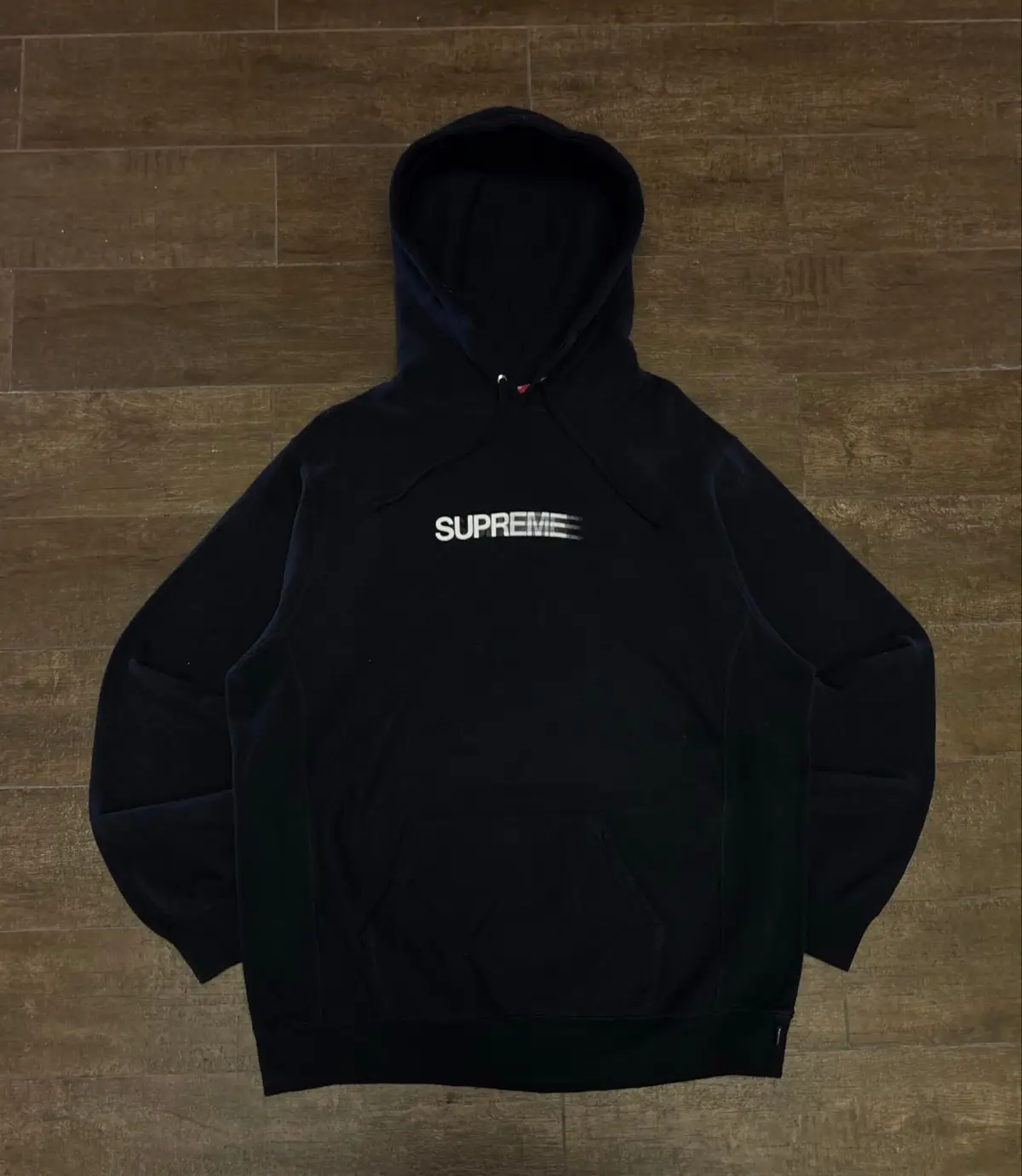 Supreme Motion Logo Hooded Sweatshirt Black