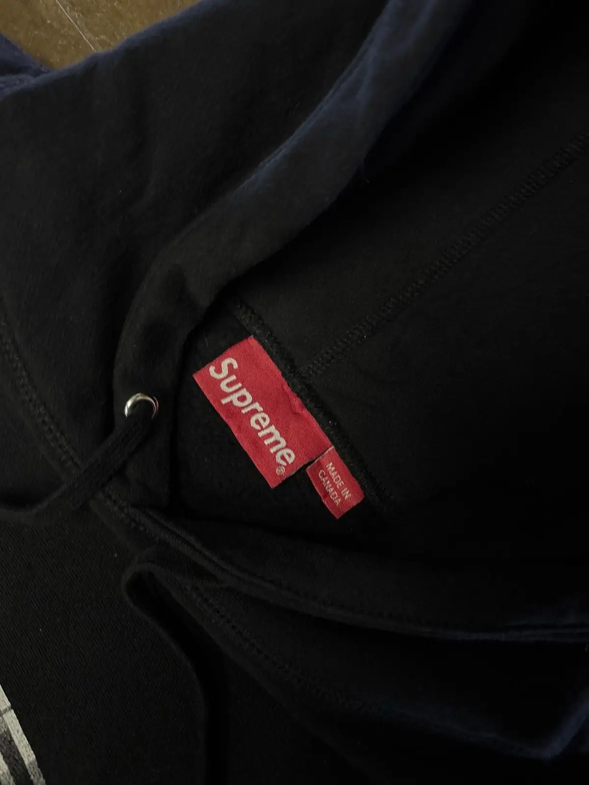 Supreme Motion Logo Hooded Sweatshirt Black
